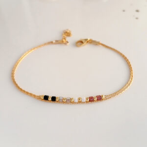 Asexual pride flag miyuki beaded bracelet