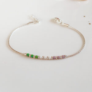 Queer 925 sterling silver bracelet