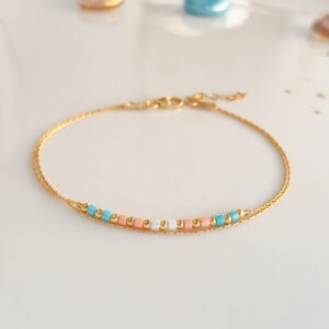 Transgender miyuki bracelet 14k gold filled